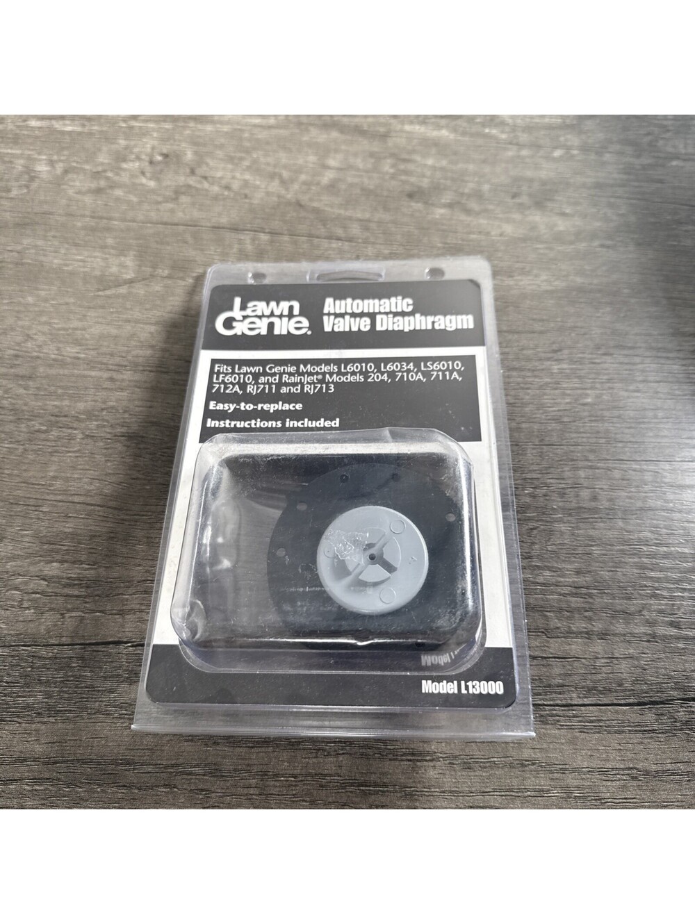 Lawn Genie L13000 Black Plastic Automatic Valve Diaphragm